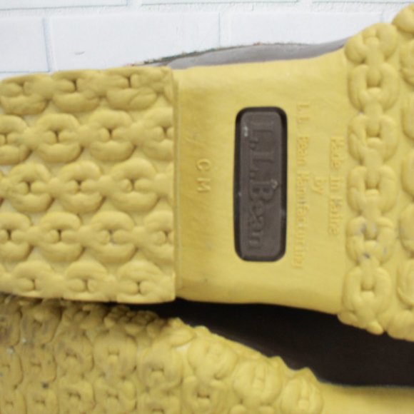 LL BEAN 16 inch Signature Wool Plaid Duck Boots 7 - Picture 8 of 11